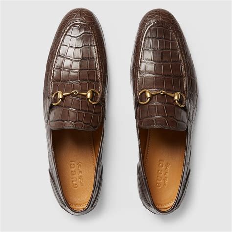 gucci jordaan brocade loafers|gucci jordaan crocodile loafer.